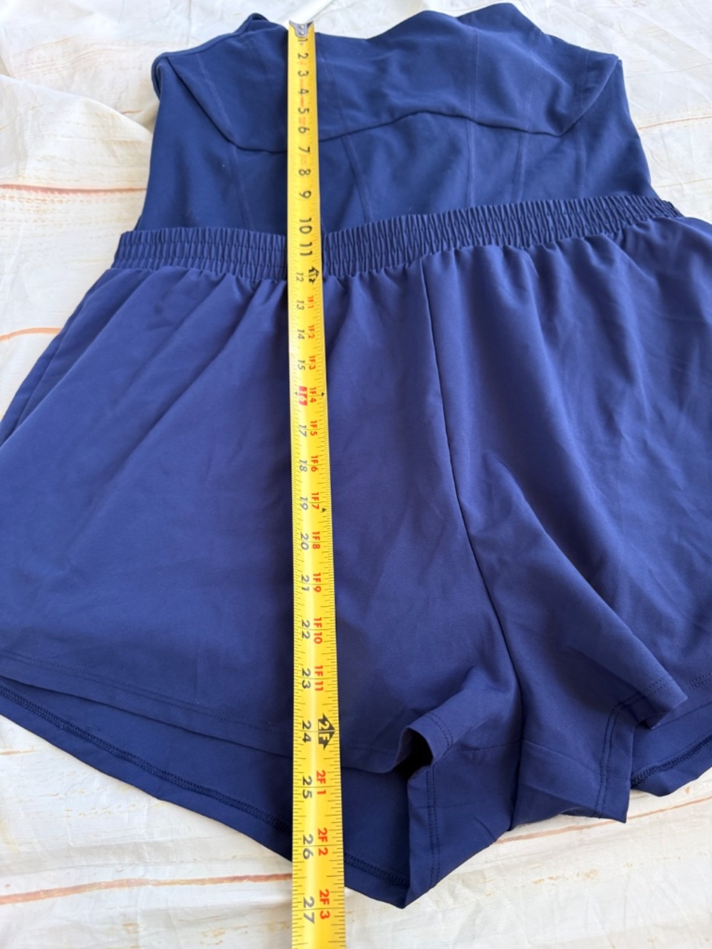 Victoria’s Secret PINK Runsie Romper | XL | Navy | NWT | Athleisure Activewear - Picture 9 of 9
